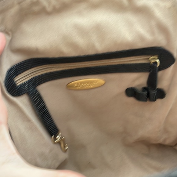 Vintage Brahmin Mini Backpack Black - Picture 7 of 9